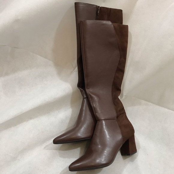 Tahari women’s Bellary knee high brown boots - Picture 3 of 8